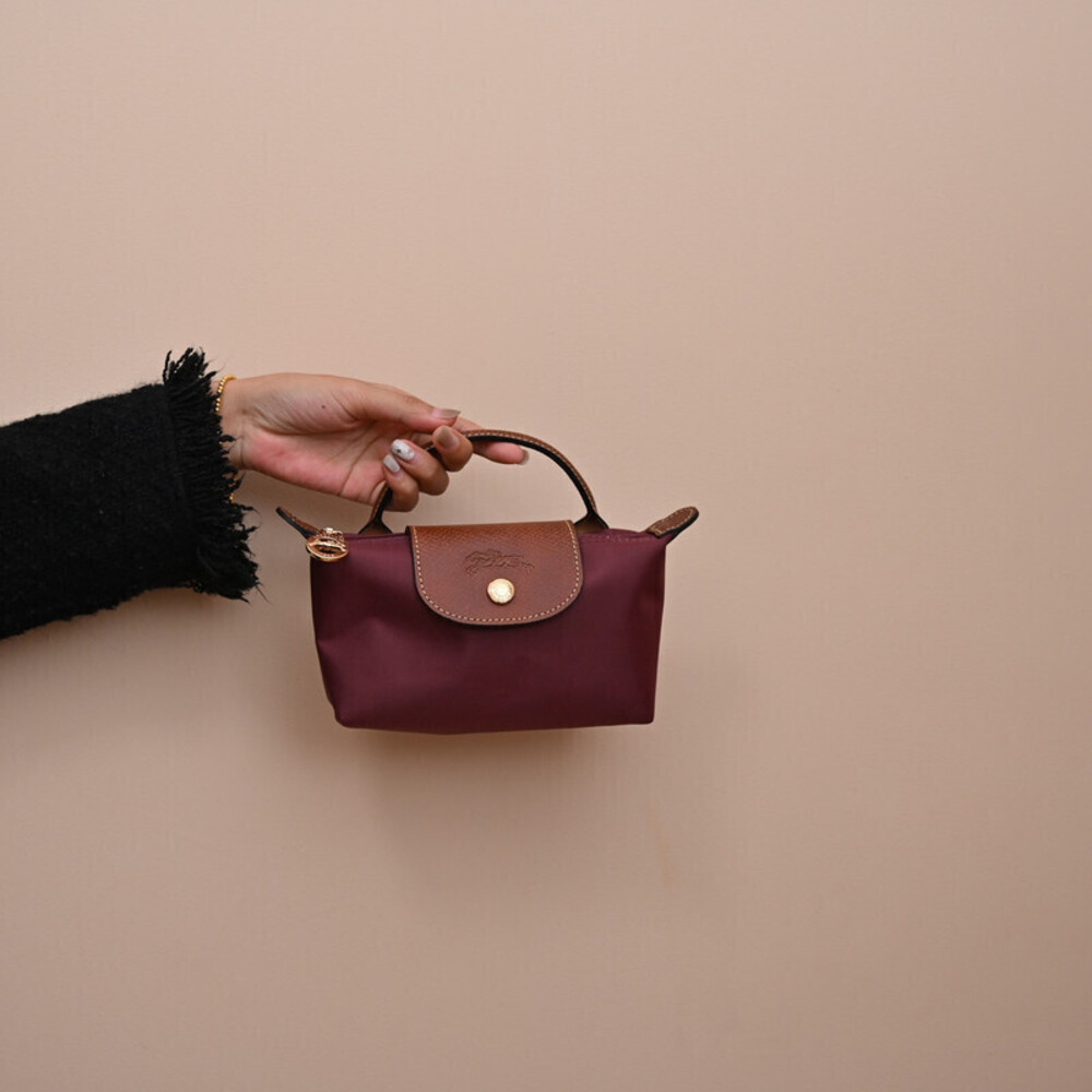 NWT Longchamp Mini Burgundy
